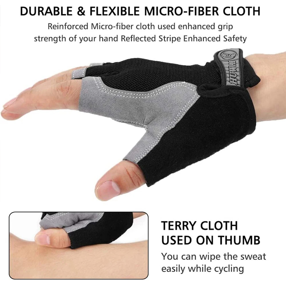 Non-Slip Half-Finger Training  - Workout Glove Gym review and price