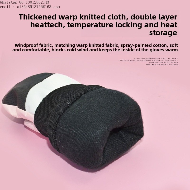 Ski fleece thickened fashion w - Ski Glove Waterproof review and price