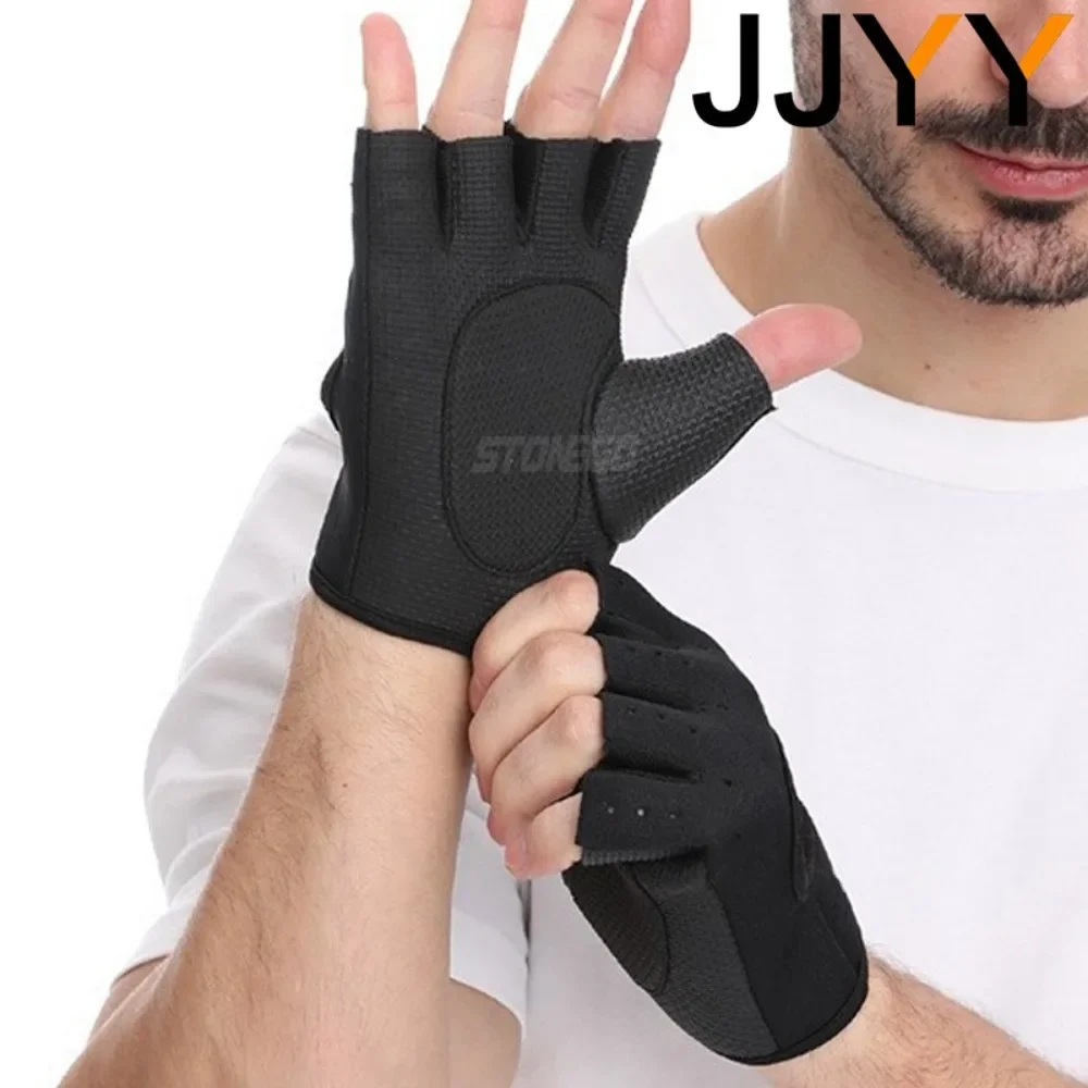 Breathable Half Finger Anti Sl - Workout Glove Gym review and price