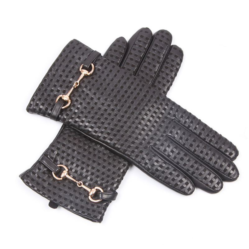 Real Leather Gloves Female The - Wool Glove Lined review and price