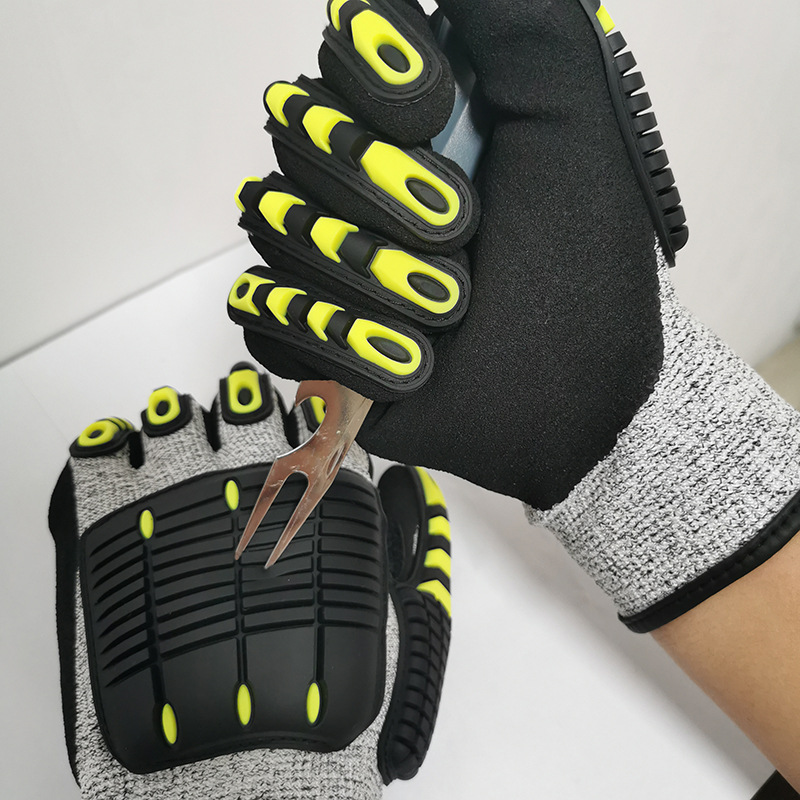 Anti Vibration Gloves SBR Padd - Work Glove Impact review and price