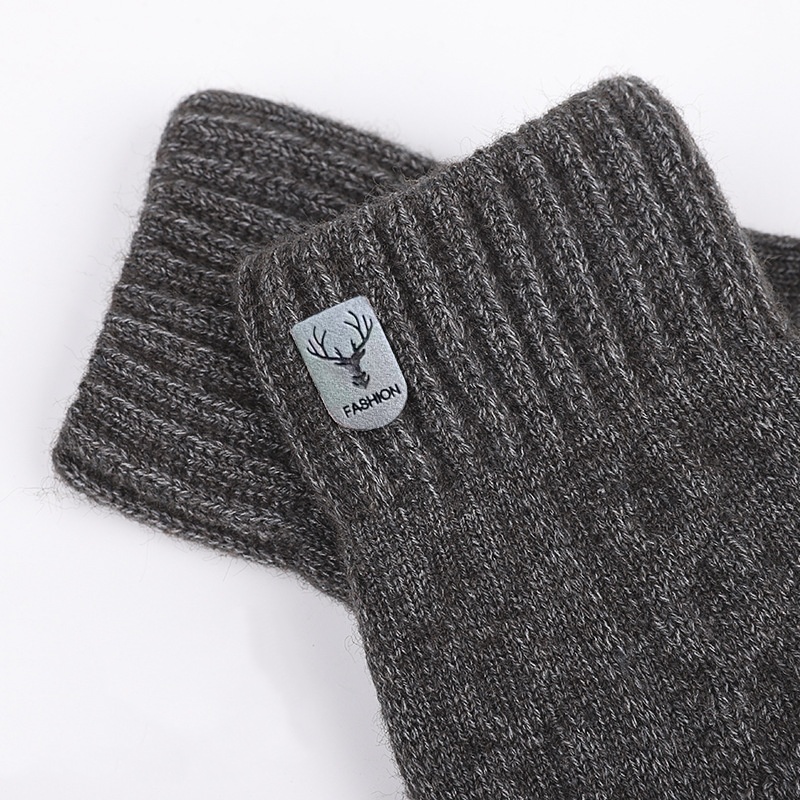 Men Winter Warm Wool Knitted G - Wool Glove Lined review and price