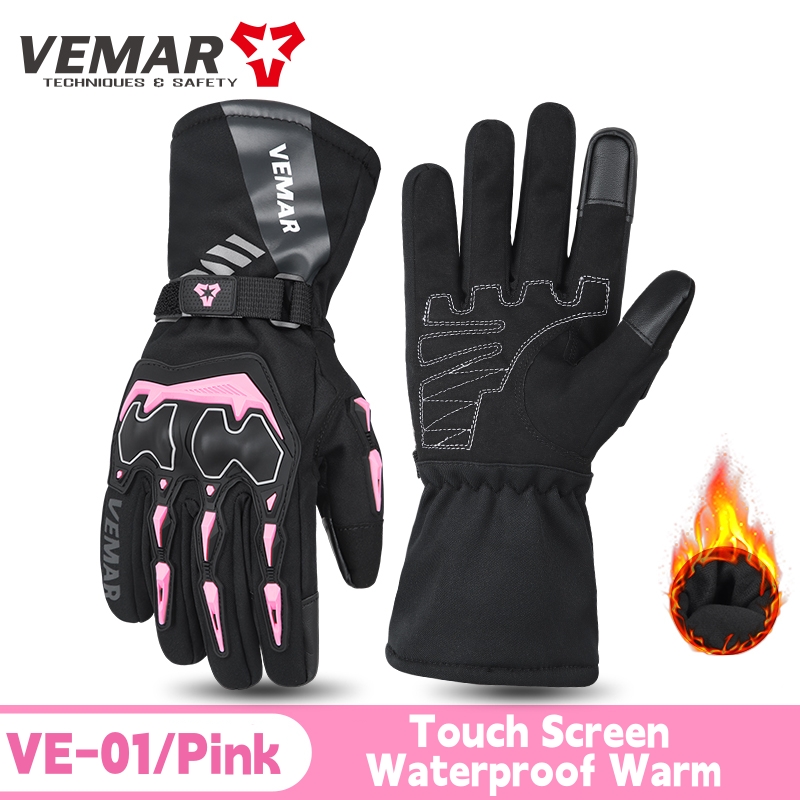 VE-01 Waterproof Winter Motorc - Winter Glove Insulated review and price