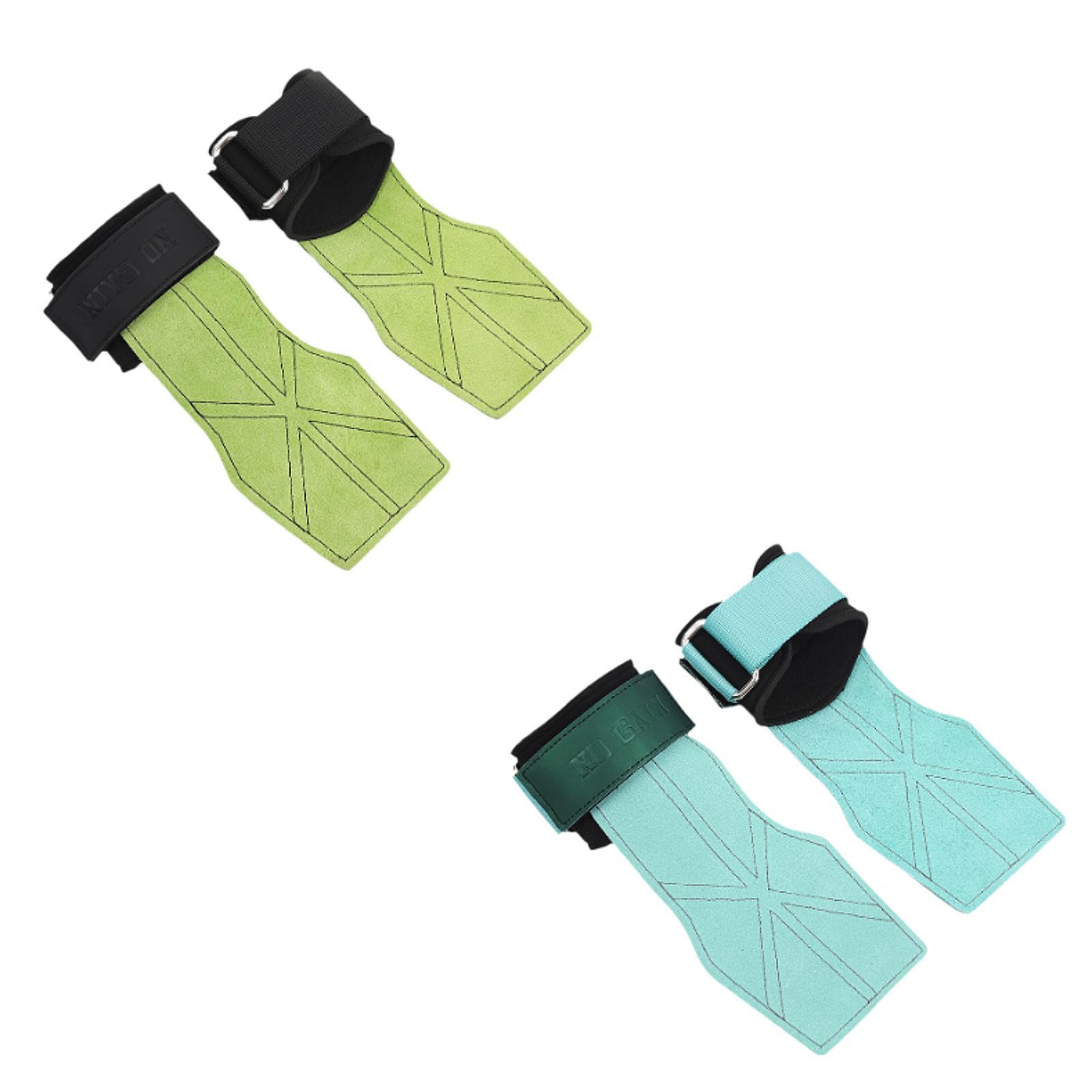 2x Weightlifting Hand Grips Pa - Workout Glove Gym review and price