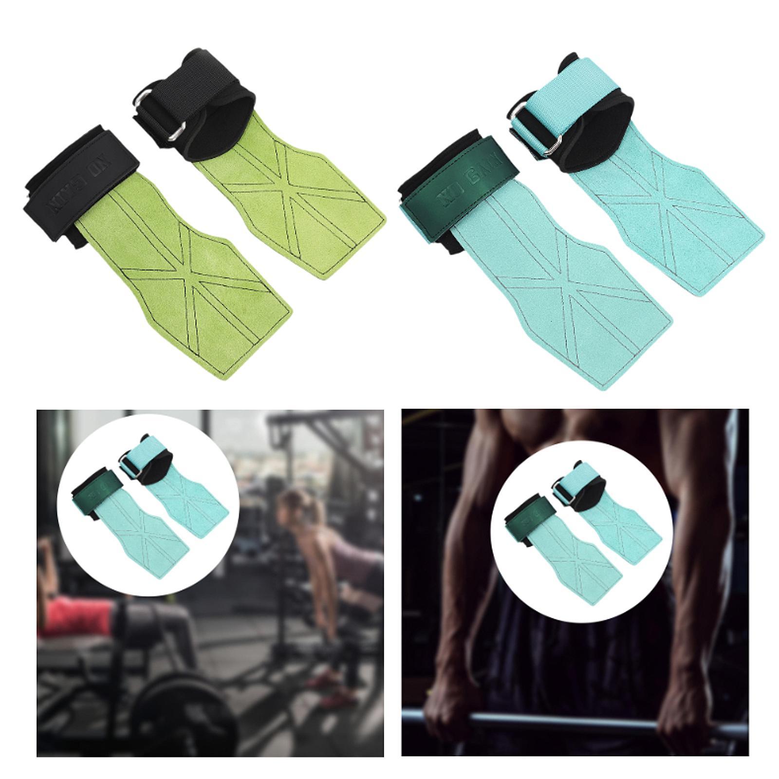 2x Weightlifting Hand Grips Pa - Workout Glove Gym review and price